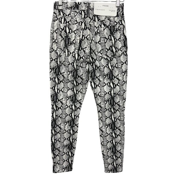 Frame Denim Ali High Rise Cigarette Ultra High-Rise Skinny Fit Jeans Size 26 New - Picture 4 of 8